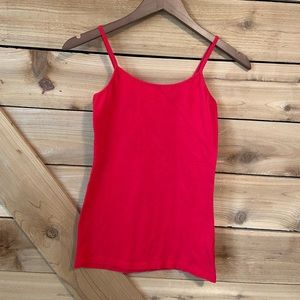 No Boundaries Red Tank Top
